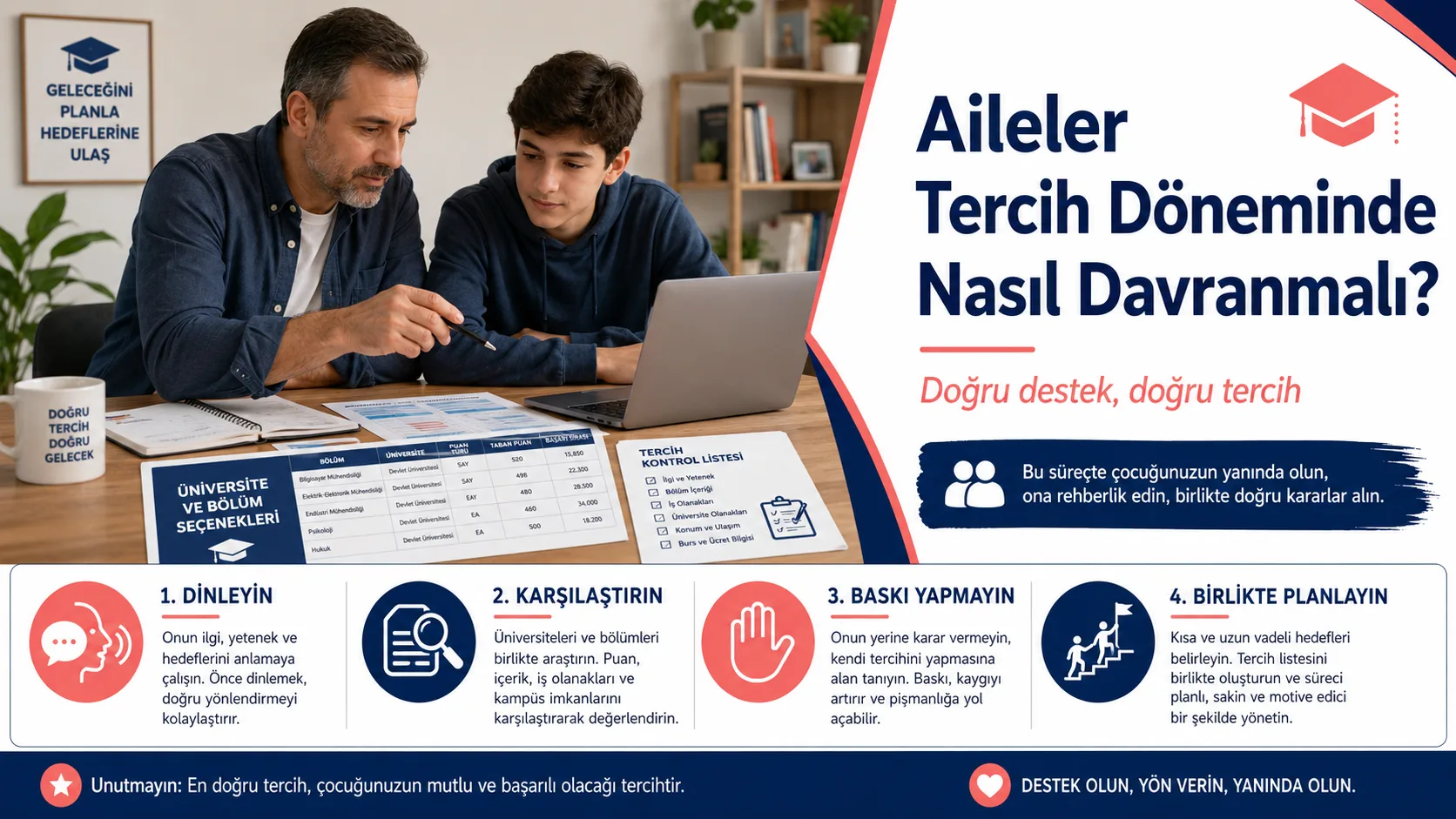 Tercih Döneminde Aileler Ne Yapmalı